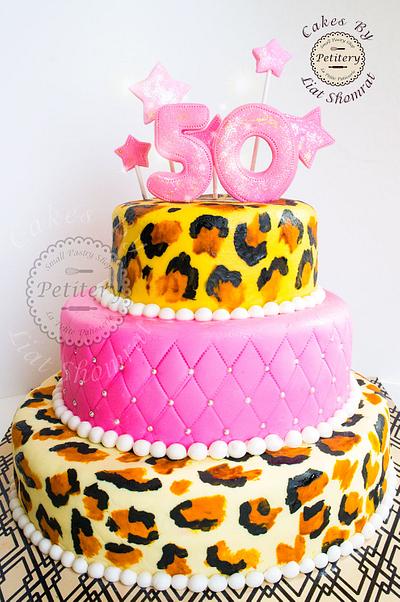 50th birthday cake - Cake by Petitery cakes