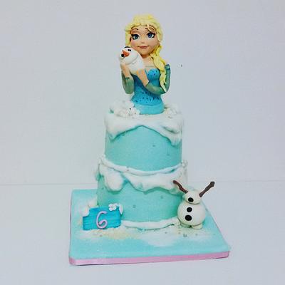 frozen cake  - Cake by Sabrina Adamo 