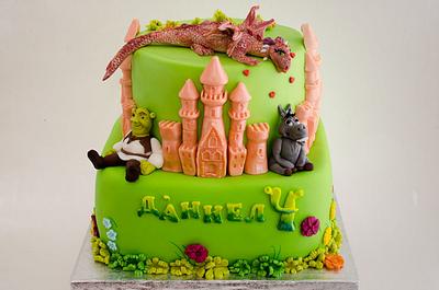 Shrek cake - Cake by Rositsa Lipovanska