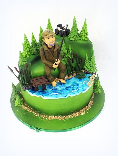 Fisherman - Cake by Lucie Milbachová