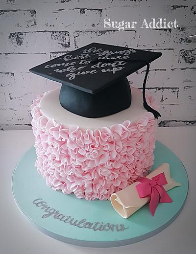 Graduation !!! - Cake by Sugar Addict by Alexandra Alifakioti