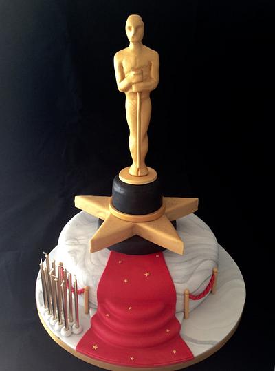 Oscar trophy - Cake by Galatia