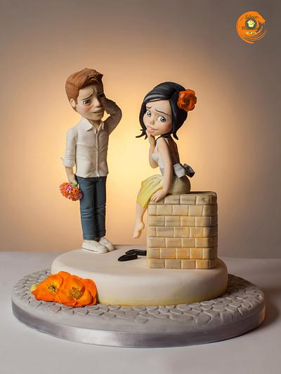 ❤️The courting❤️ - Cake by Silvia Mancini Cake Art