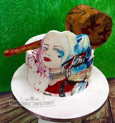Ruby Rose - Harley Quinn Birthday Cake - Cake by Niamh Geraghty, Perfectionist Confectionist