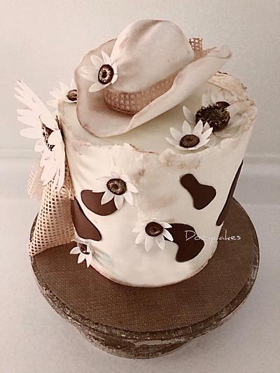 Cowgirl Cake - Cake by Dozycakes