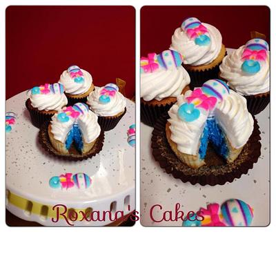 Gender Reveal cupcakes - Cake by Roxana