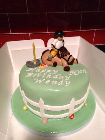 Horse lover cake! - Cake by Polliecakes