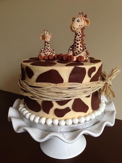 Giraffe cake - Cake by For Goodness Cake!