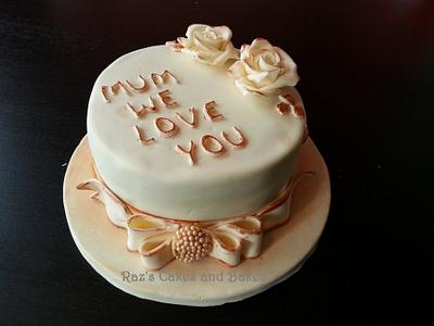 Cake for Mothers Day  - Cake by RazsCakes
