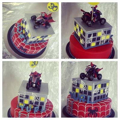 Spiderman Cake - Cake by novita