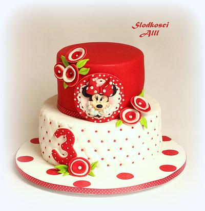 Minnie Mouse Cake - Cake by Alll 
