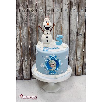 Olaf cake - Cake by Naike Lanza