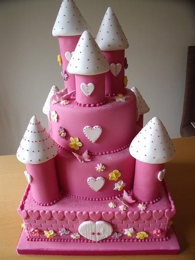 Fairy castle - Cake by helen Jane Cake Design 