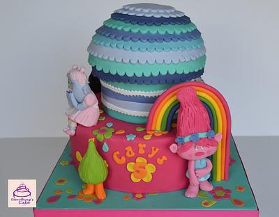 Trolls - Cake by Everything's Cake