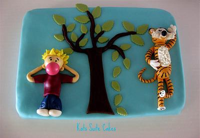 Calvin and Hobbes - Cake by Kat