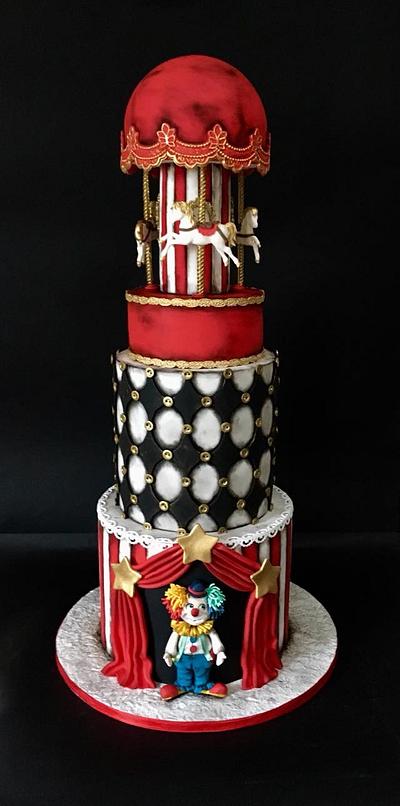 Vintage circus cake - Cake by Delice