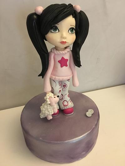 Doll - Cake by Sara -officina dello zucchero-
