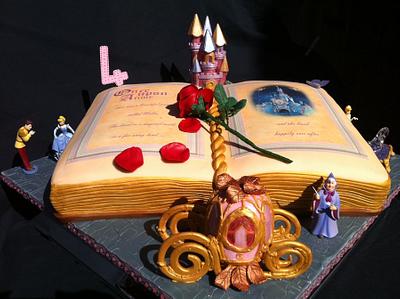 Princess Book - Cake by Lesley Southam