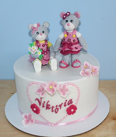 Christening for Viktoria - Cake by Adriana12