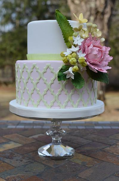 Spring Flowers Birthday Cake - Cake by Elisabeth Palatiello