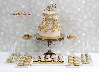Eagerly waiting for #BabyValia - Cake by D Cake Creations®