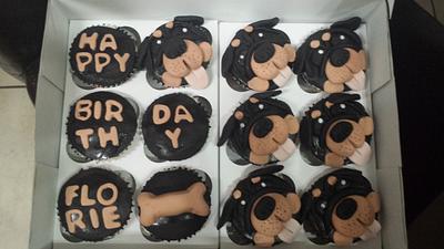 Dog Pound Cupcakes - Cake by Diana's Cake Galore