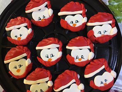 Christmas Pinguins - Cake by Doroty