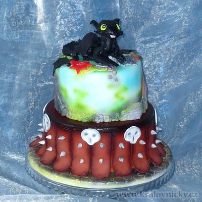 Toothless - Cake by Eva Kralova