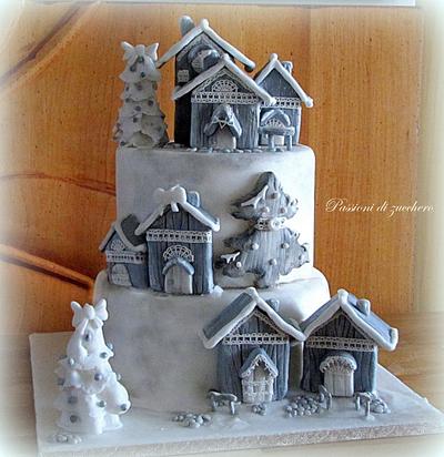  little village Christmas - Cake by passioni di zucchero