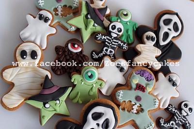 Halloween cookies - Cake by Zoe's Fancy Cakes