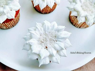 serene white !!! - Cake by Ashel sandeep