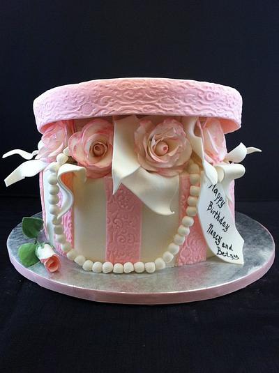 Hat box cake - Cake by memphiscopswife