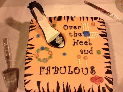 Over the Heel - Cake by Kim Hood