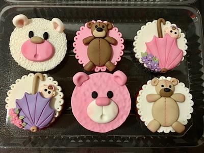 Baby Teddy Cupcakes - Cake by N&N Cakes (Rodette De La O)