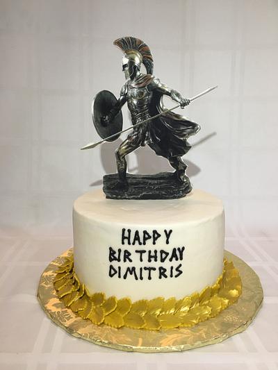 Greek Warrior  - Cake by Brandy-The Icing & The Cake