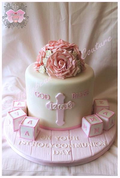 Holy Communion Cake - Cake by Jillybean Cake Couture