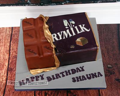 Shauna - Dairymilk Birthday Cake  - Cake by Niamh Geraghty, Perfectionist Confectionist