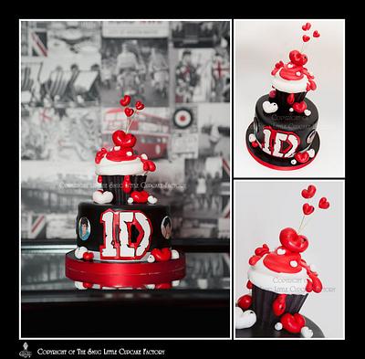 One Direction Birthday Cake - Cake by The Smug Little Cupcake Factory