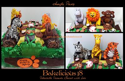 Welcome to the Jungle Party - Cake by Bakelicious18
