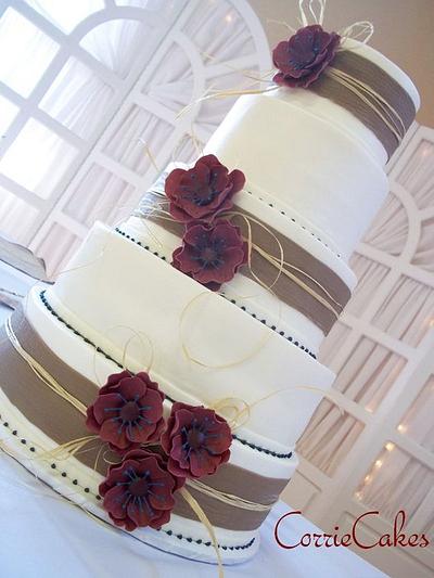 Rustic Classy Wedding - Cake by Corrie