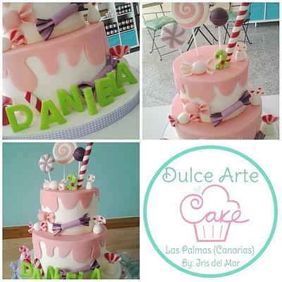 Para mi hija preciosa hecha por Dulce Arte Cakes - Cake by Dulce Arte Cakes