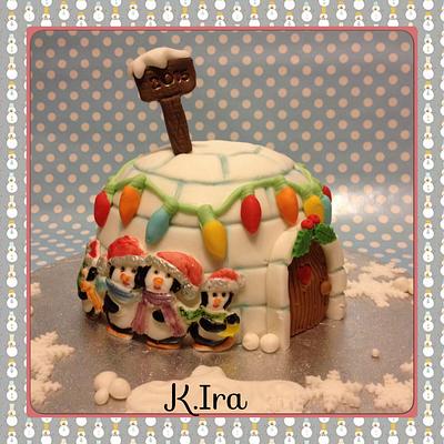 Penguin Family - Cake by KIra