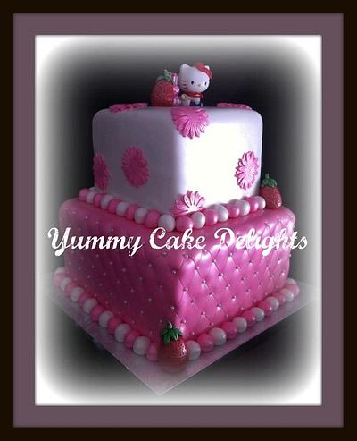 Hello Kitty Inspired Cake - Cake by Kathryn