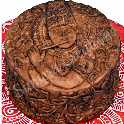 Wooden carving cake - Cake by Sumerucreations