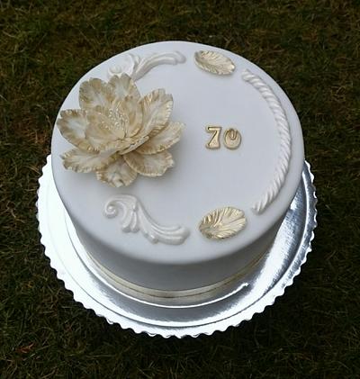 70 Birthday cake - Cake by AndyCake