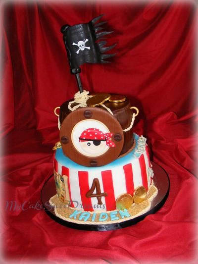 Pirate Cake - Cake by My Cake Sweet Dreams