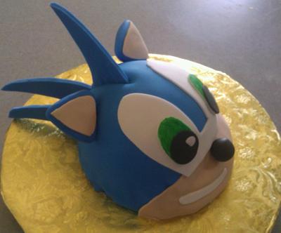 Sonic the Hedgehog - Cake by Carrie