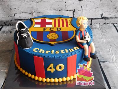 Barcelona cake - Cake by Liliana Vega