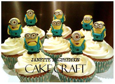 Minion cupcakes - Cake by Janette MacPherson Cake Craft