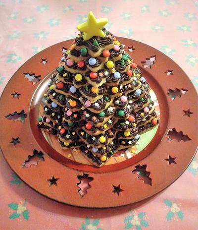 Christmas cookie tree  - Cake by My Sweet World_Elena